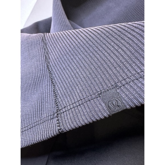 Lululemon Ribbed Softstreme T-Shirt Dress Black Short Sleeve Size 0 - MSRP $99 - Picture 10 of 11